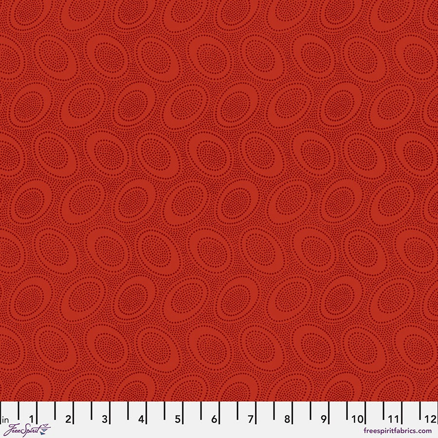 Aboriginal Dot Classic by Kaffe Fassett for FreeSpirit ~ Red