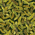 Gilded Feathers Greta Lynn  ~ Green (1/4 Meter)