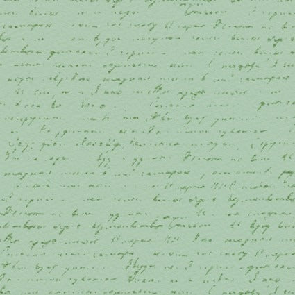 Sweet Magnolia by Deane Beesley for P&B Textiles ~ Script Green