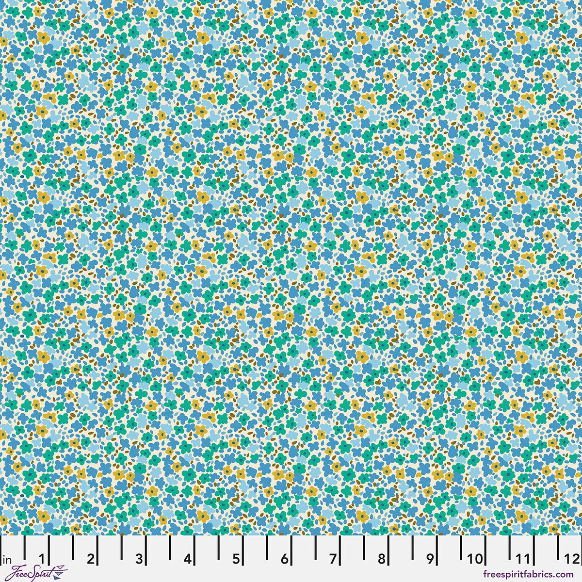 Petite Prints Ditsy by August Ellery ~ Julep ~ (1/4 Meter)