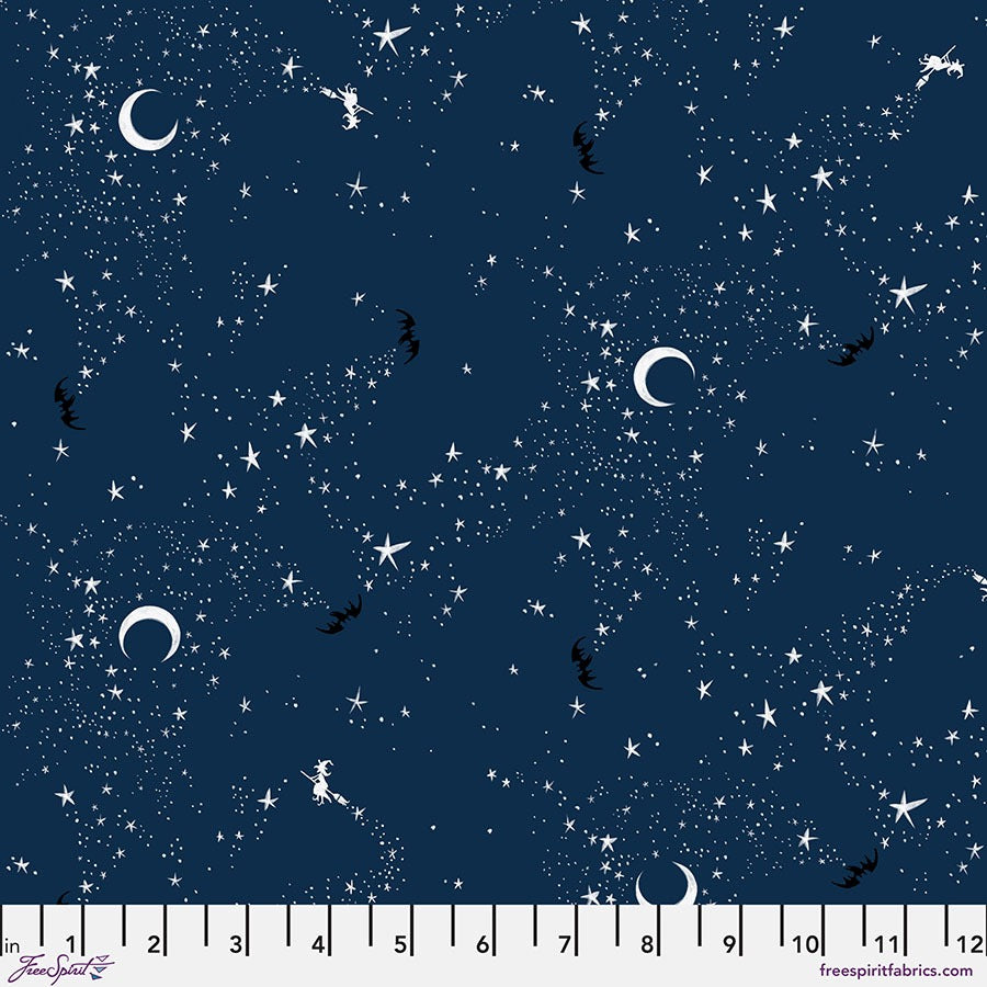 Pretty Creepy by Cori Dantini ~ Navy ~ (1/4 meter)
