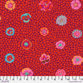Guinea Flower Classic by Kaffe Fassett ~ Red ~ (1/4 Meter)