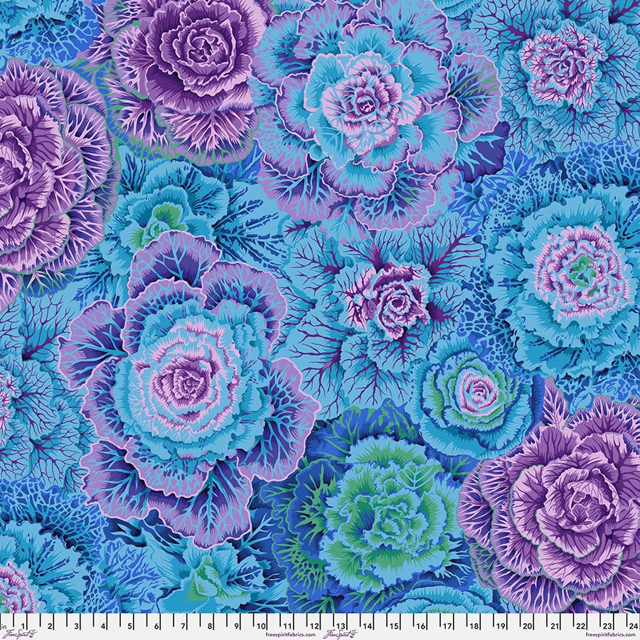 Brassica Classic by Kaffe Fassett for FreeSpirit ~ Blue