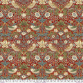 Strawberry Thief by Morris & Co. for FreeSpirit ~ Red ~ (1/4 Meter)
