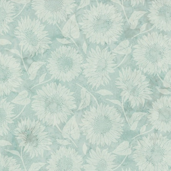 Sweet Harvest Breeze by Hoffman Fabric ~ Sea- Glass