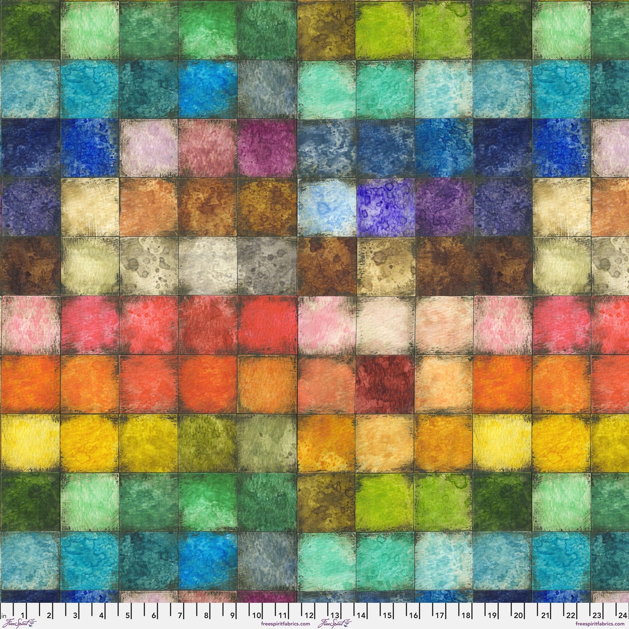 Colorblock  by Tim Holtz  ~ Multi Color ~ (1/4 Meter)