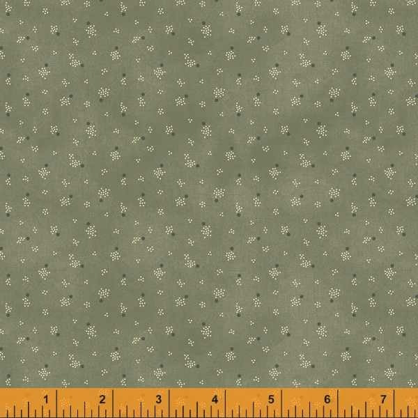 Traveler Dotting by Jeanne Horton  ~ Moss (1/4 Meter)