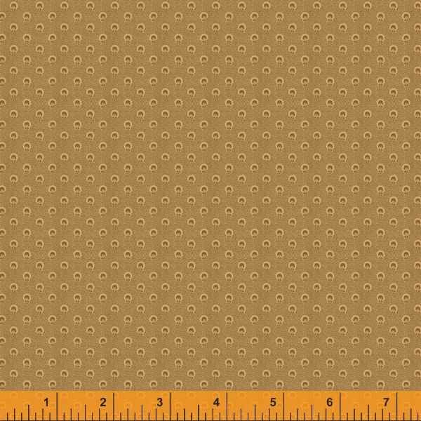 Traveler Shell by Jeanne Horton f ~ Caramel (1/4 Meter)