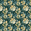 Golden Hour Sunset Bloom by Stephanie Ryan For Camelot ~ Teal