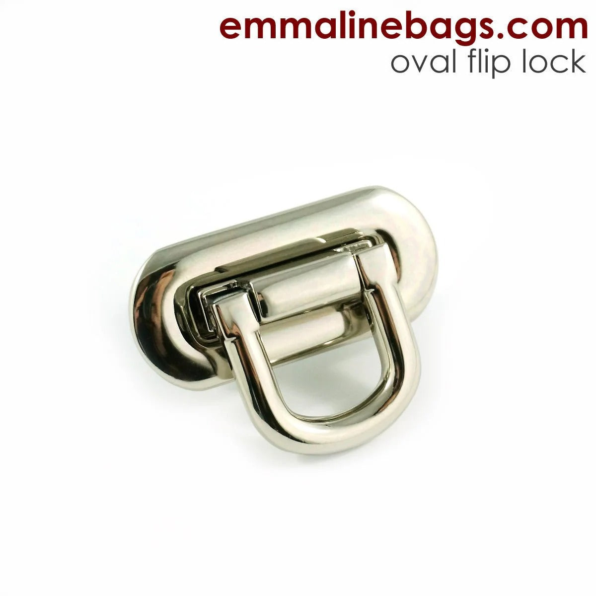Oval Flip Lock by Emmaline