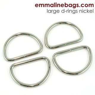Assorted D-rings by Emmaline Bags