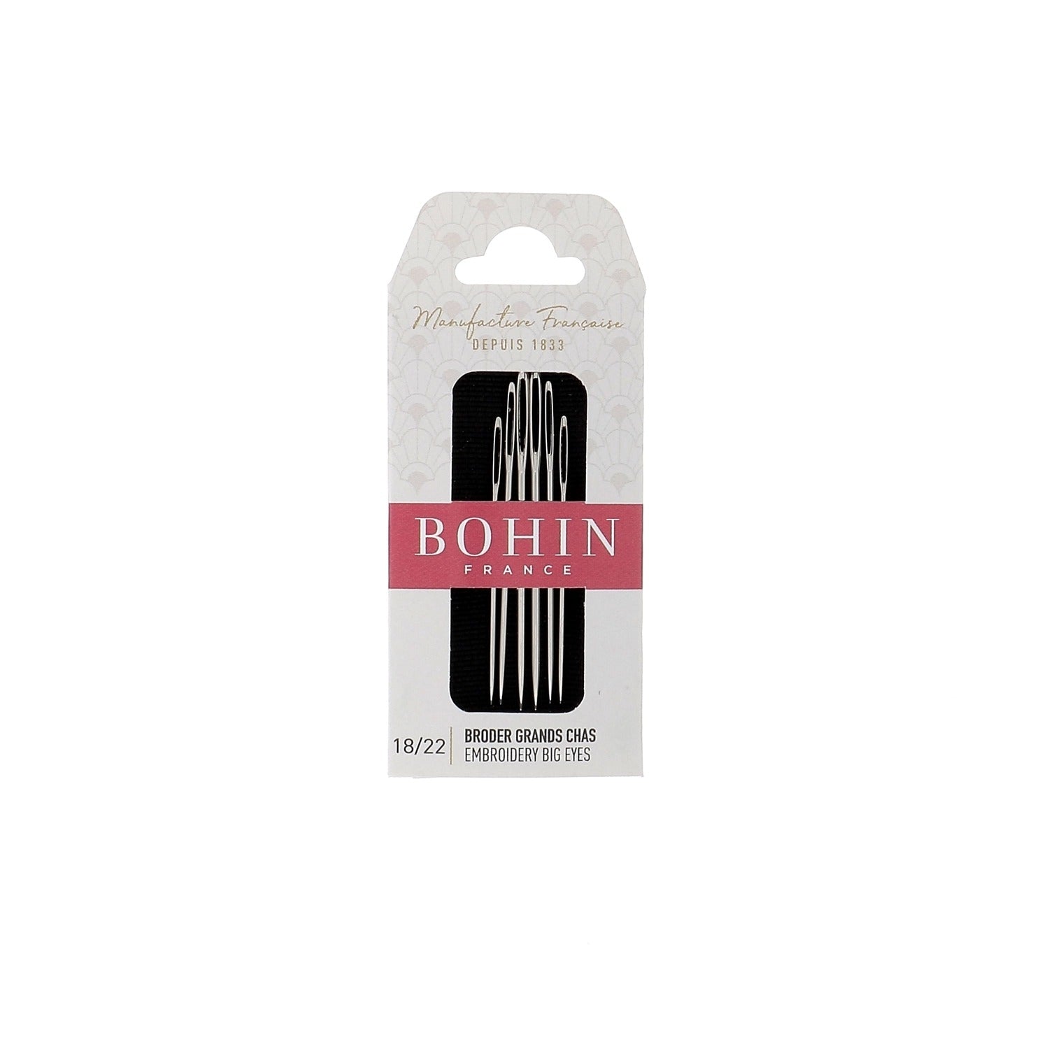 Chenille Needles by Bohin ~ 6 pack
