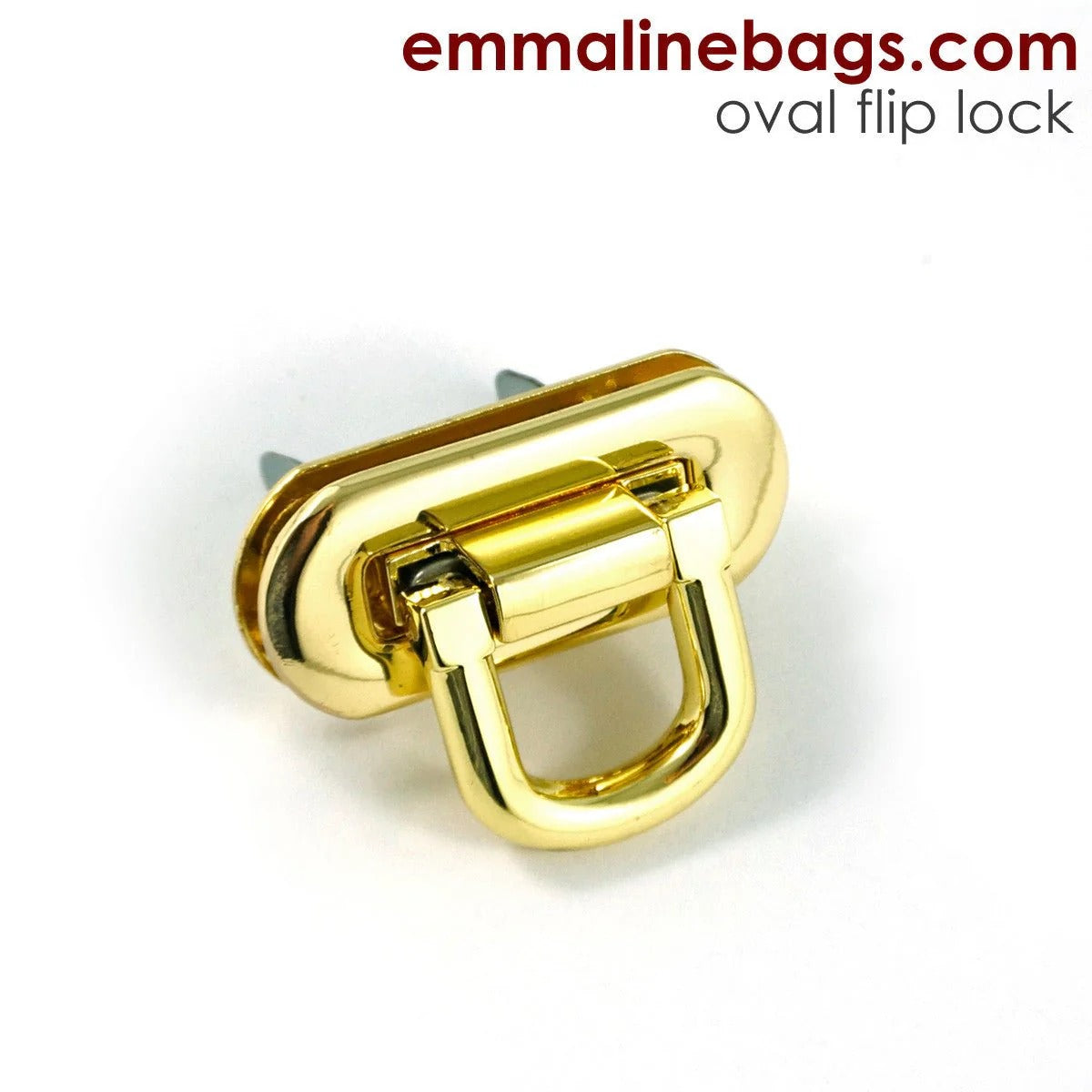 Oval Flip Lock by Emmaline