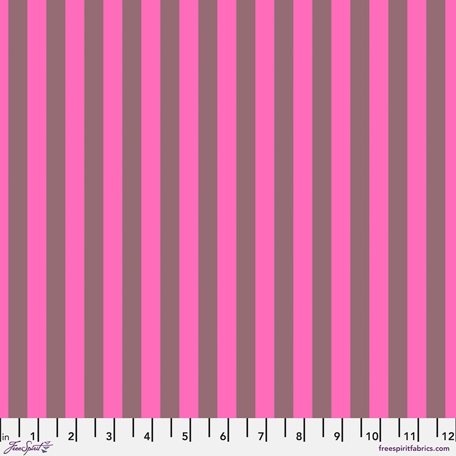 Neon True Colors by Tula Pink for FreeSpirit ~ Tent Stripe Cosmic