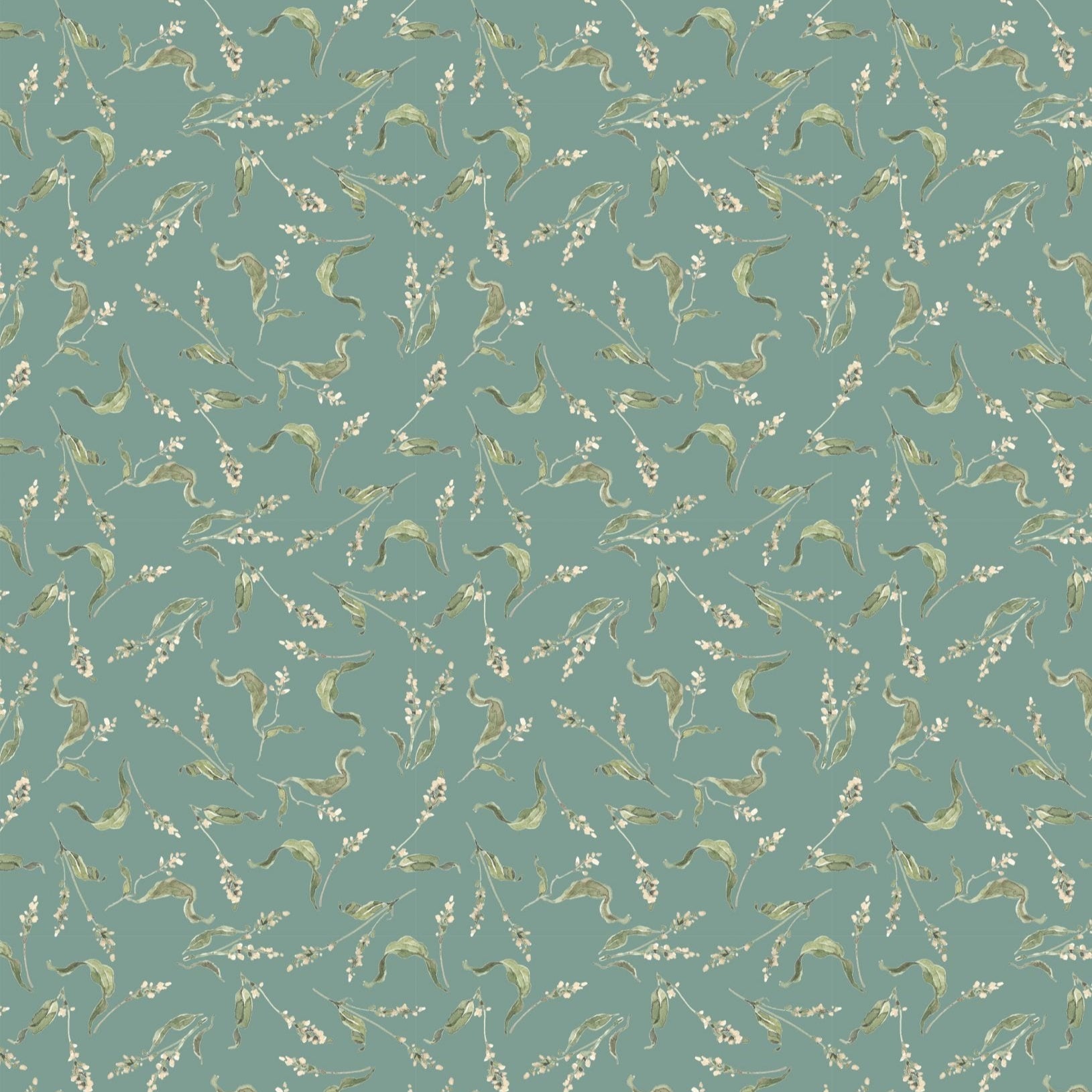 Season's Study by Lisa Audit for Wilmington Prints ~ Teal