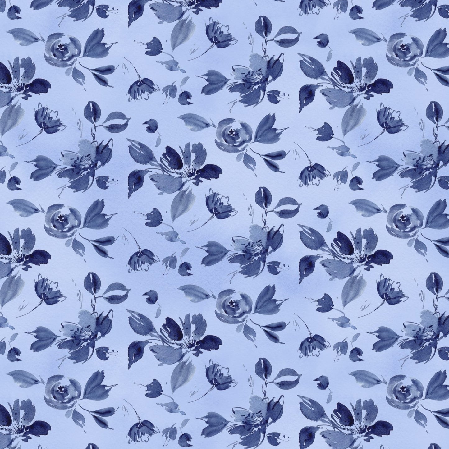 Dreaming in Blue by Deane Beesley for Wilmington Prints ~ Blue
