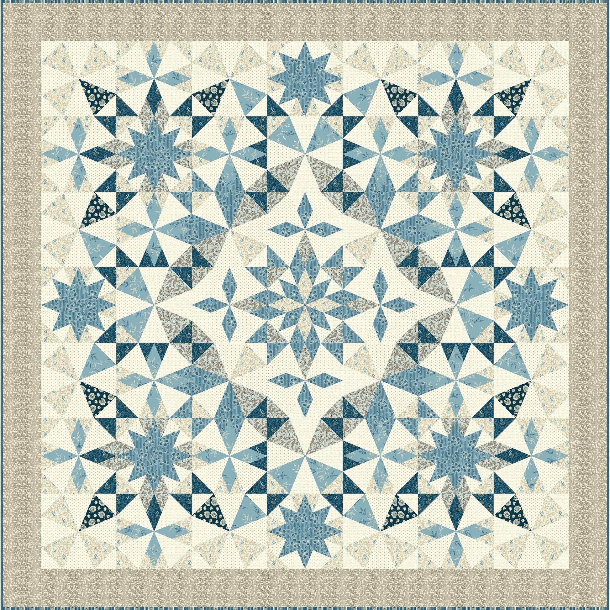 Alaska Quilt Kit ~ Rendezvous by 3 Sisters