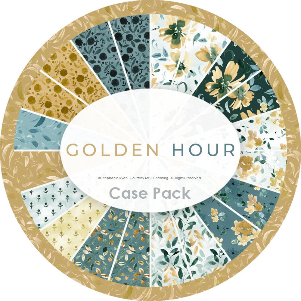 Golden Hour Layer Cake by Stephanie Ryan For Camelot