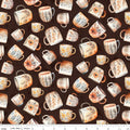 Coffee Time by Riley Blake Designs ~ Brown