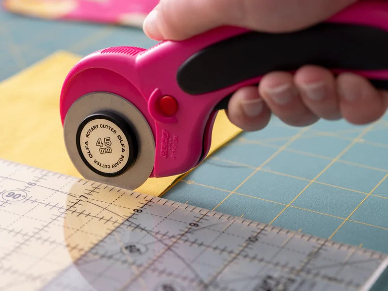 Ergonomic 45mm Rotary Cutter by Olfa