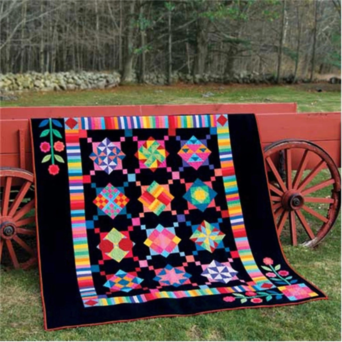 Amish With A Twist quilt detail