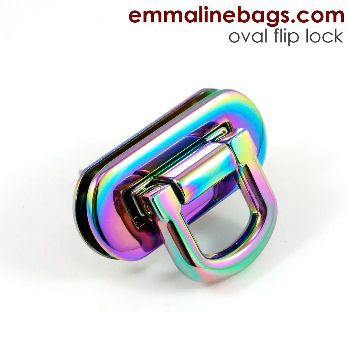 Oval Flip Lock by Emmaline