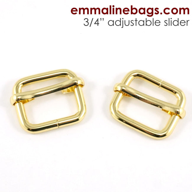 Adjustable Sliders  by Emmaline Bags (2 pack)