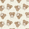 Teddy Bear Tales for Camelot Fabrics ~ Beige (1/4 Meter)