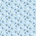 Summertime Daydream by Jennifer Ellory for Wilmington Prints ~ Blue