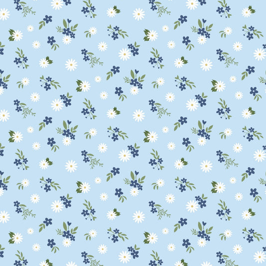 Summertime Daydream by Jennifer Ellory for Wilmington Prints ~ Blue
