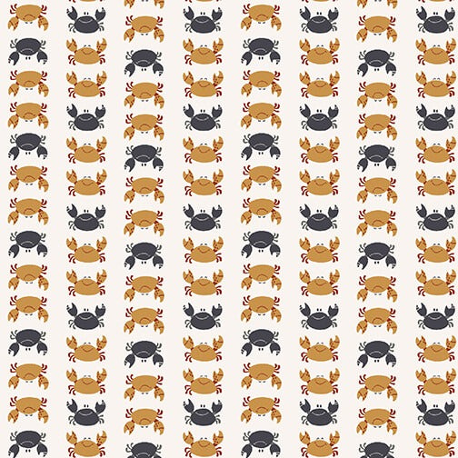 Water Babies by Sugarly Designs for Studio E Fabrics ~ Gold/Navy