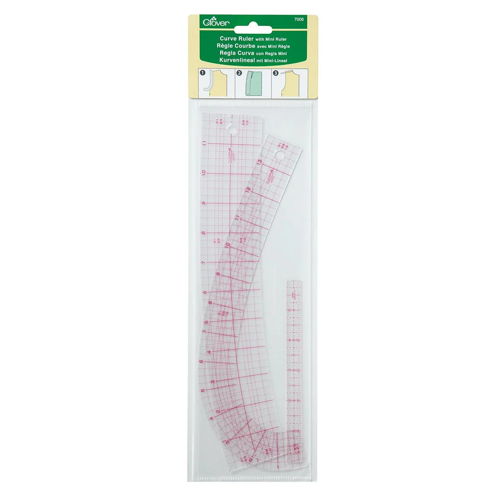 Curve Ruler with Mini Ruler by Clover