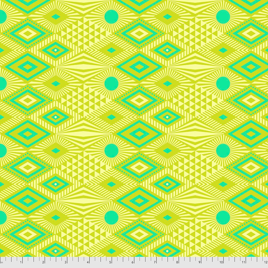 Lucy by Tula Pink For FreeSpirit - Pineapple