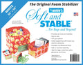 ByAnnies Soft and Stable, 100% Polyester Foam, 72" x 58" x 0.175" Thick, White