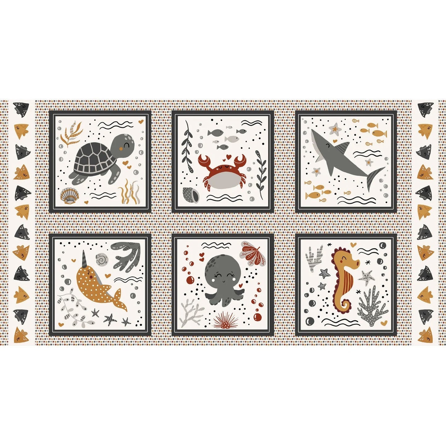 Water Babies by Sugarly Designs for Studio E Fabrics ~ Panel