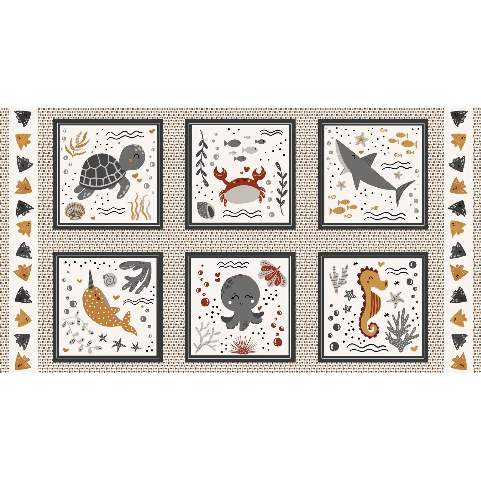 Water Babies by Sugarly Designs for Studio E Fabrics ~ Panel