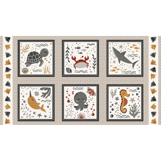Water Babies by Sugarly Designs for Studio E Fabrics ~ Panel