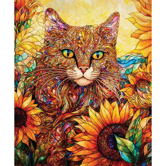 Sonny in the Sunflowers by Peggy Collins for Camelot Fabrics ~ Panel