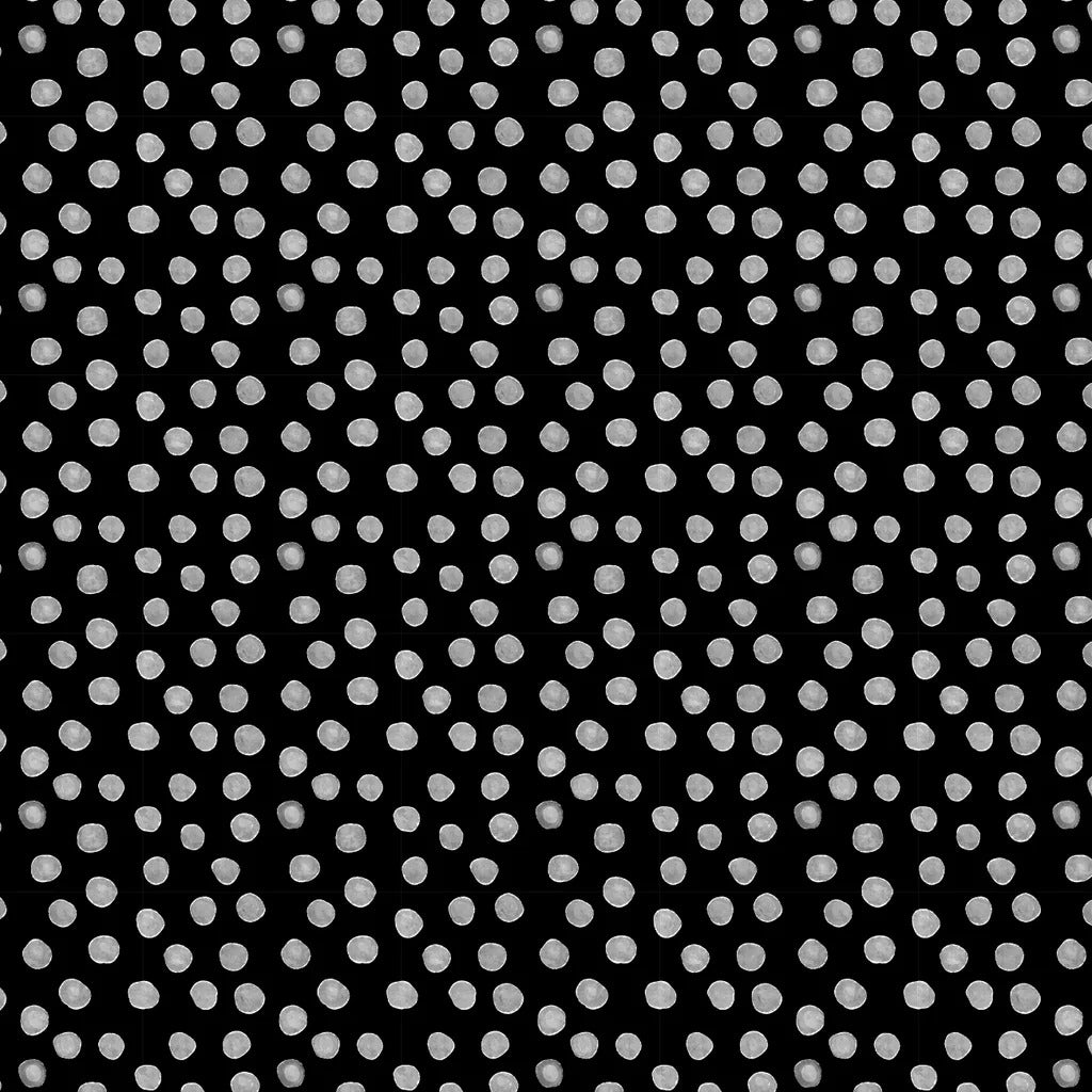 Penguin party by Pam Vale for Camelot Fabrics ~ Black