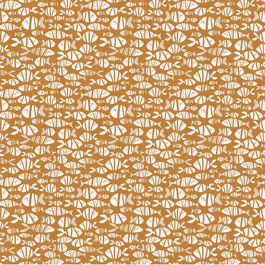 Water Babies by Sugarly Designs for Studio E Fabrics ~ Orange