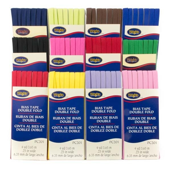 Wrights Double Fold Bias Tape, 3.65M