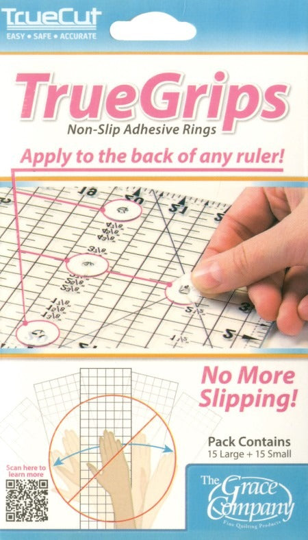 True Grips Non-Slip Adhesive Rings