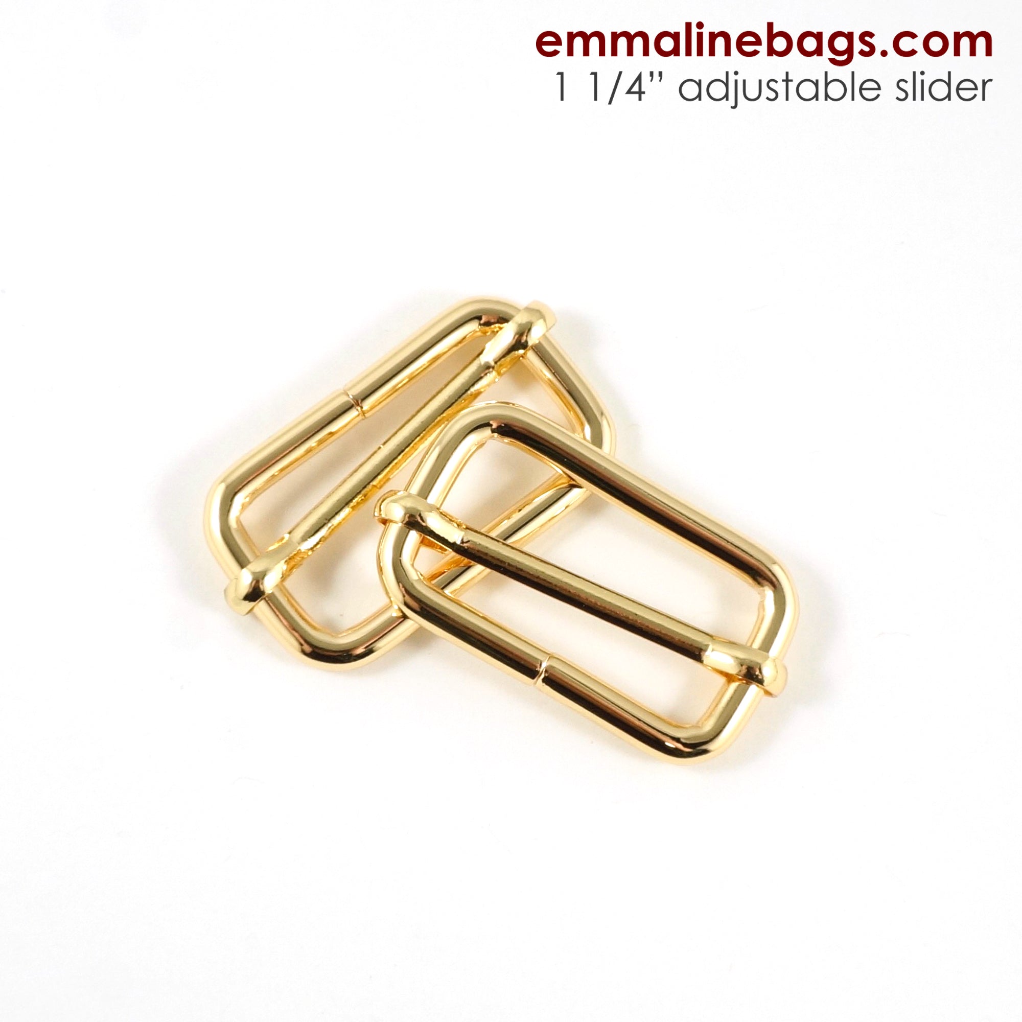 Adjustable Sliders  by Emmaline Bags (2 pack)