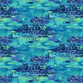 Meow Mix by Timna Tarr ~ Teal/Blue ~ (1/4 meter)