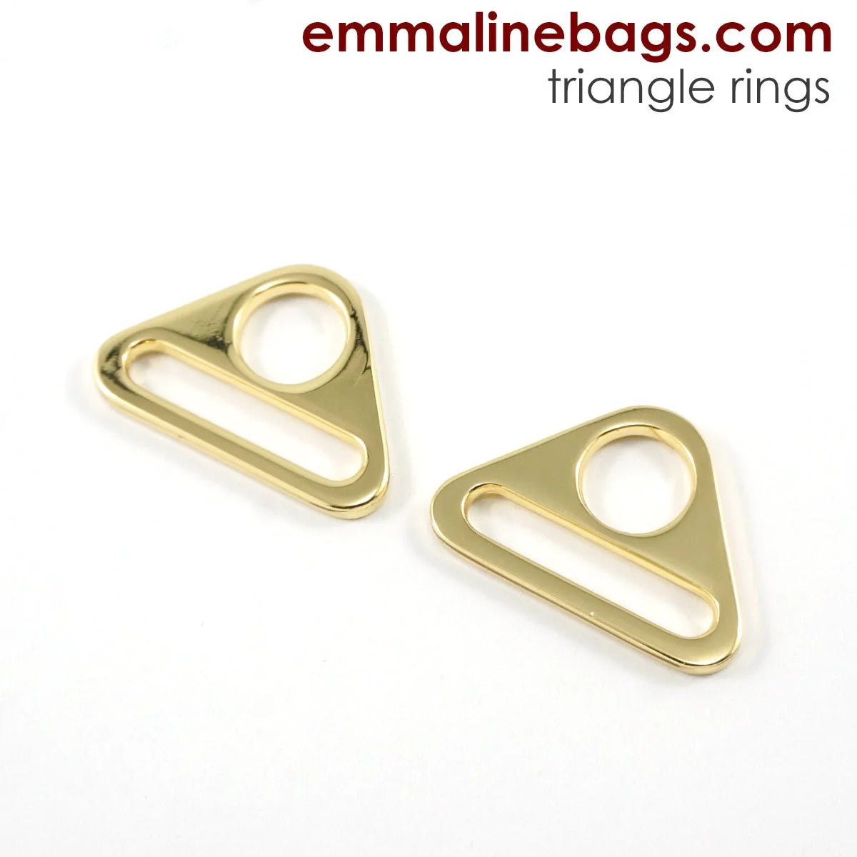Triangle Rings by Emmaline Bags (2 pack)