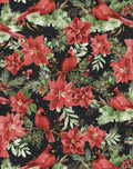 Cardinal Celebrations by Katrina Pete for Wilmington Prints ~ Red