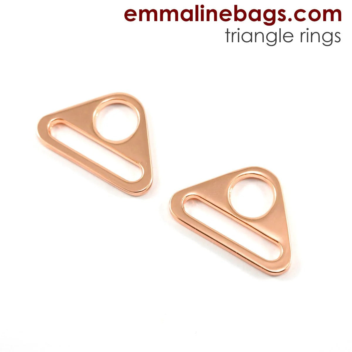 Triangle Rings by Emmaline Bags (2 pack)