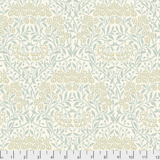 Michaelmas Daisy by Morris & Co. for FreeSpirit ~Ivory