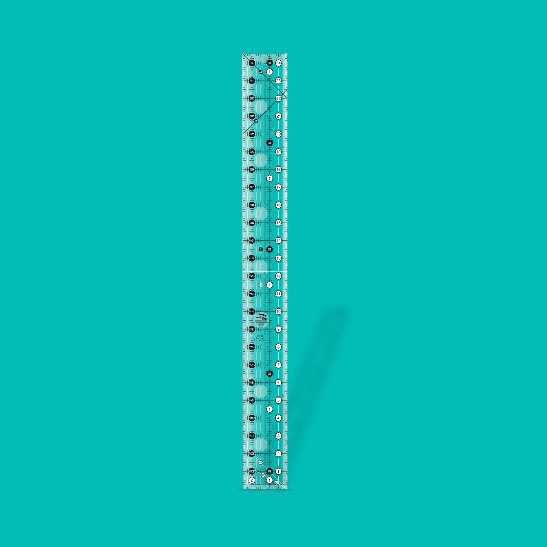 Creative Grids Quilt Ruler 2-1/2in x 24-1/2in