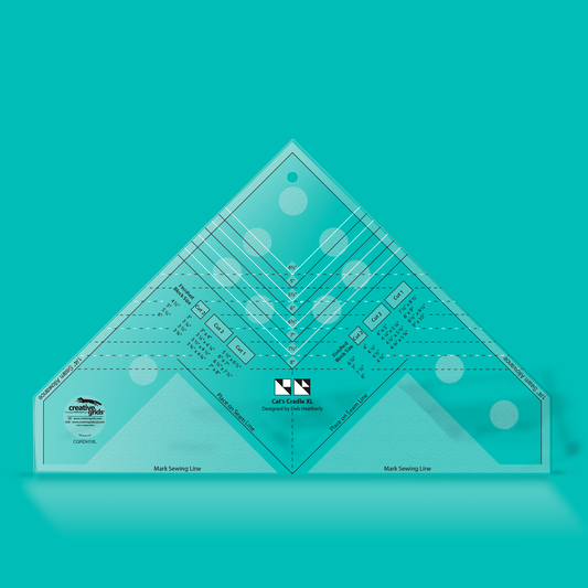 Creative Grids Quilt Template Cats Cradle XL
